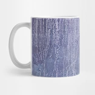 Blue Purple Indigo Abstract Art Mug